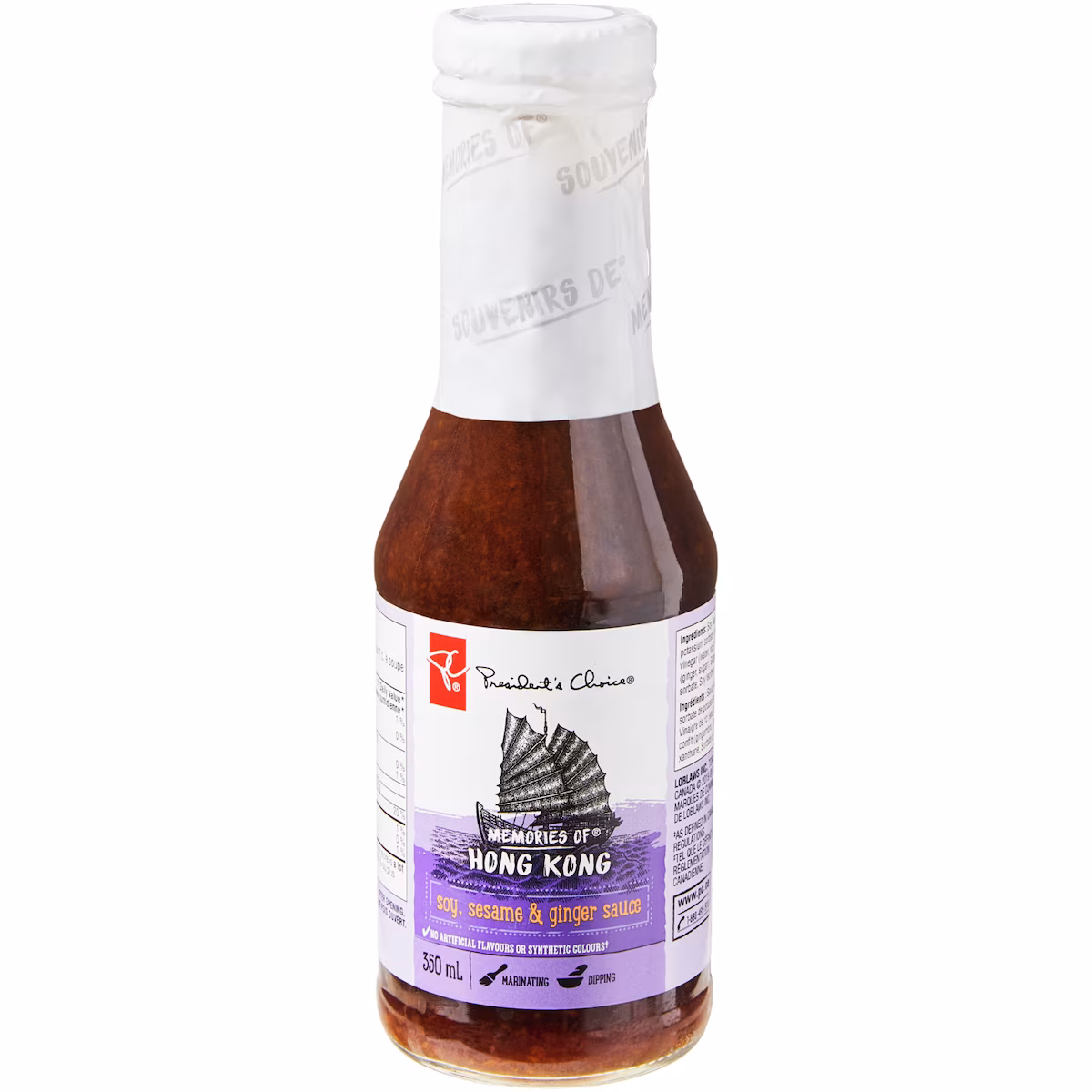 Sauce soya, sésame et gingembre Souvenirs de Hong Kong