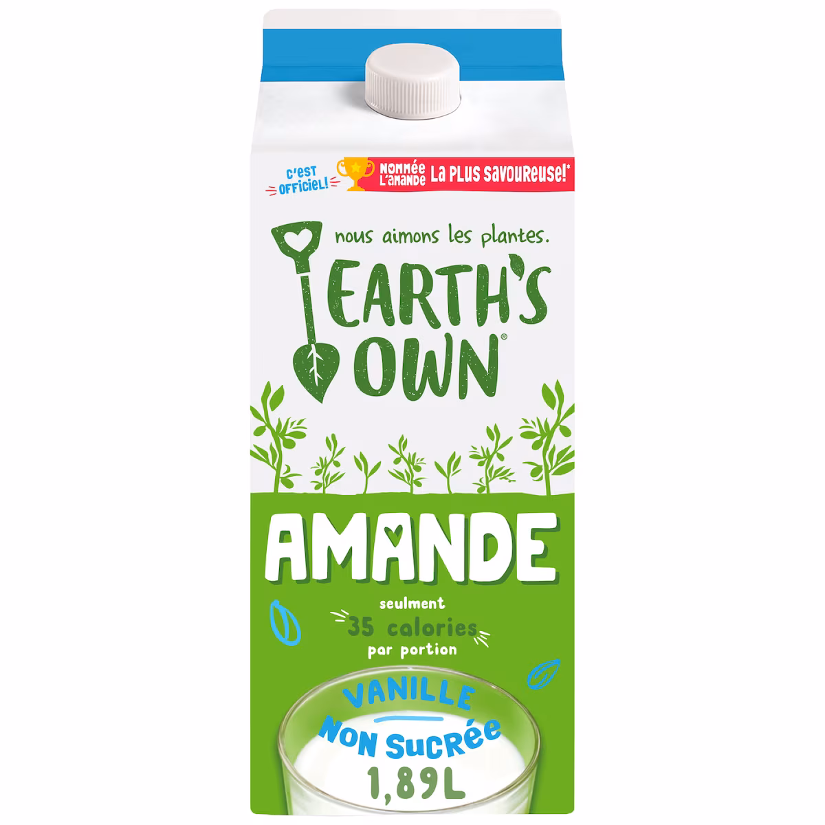 Boisson à l'amande Vanille Non Sucrée