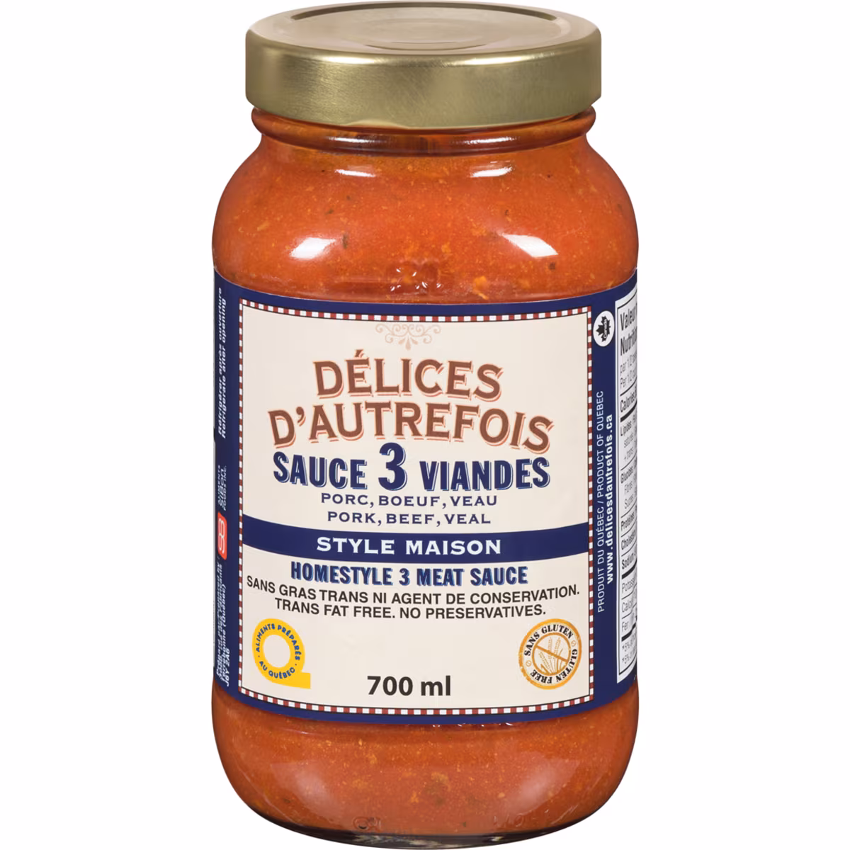 Sauce aux trois viandes Les Délices