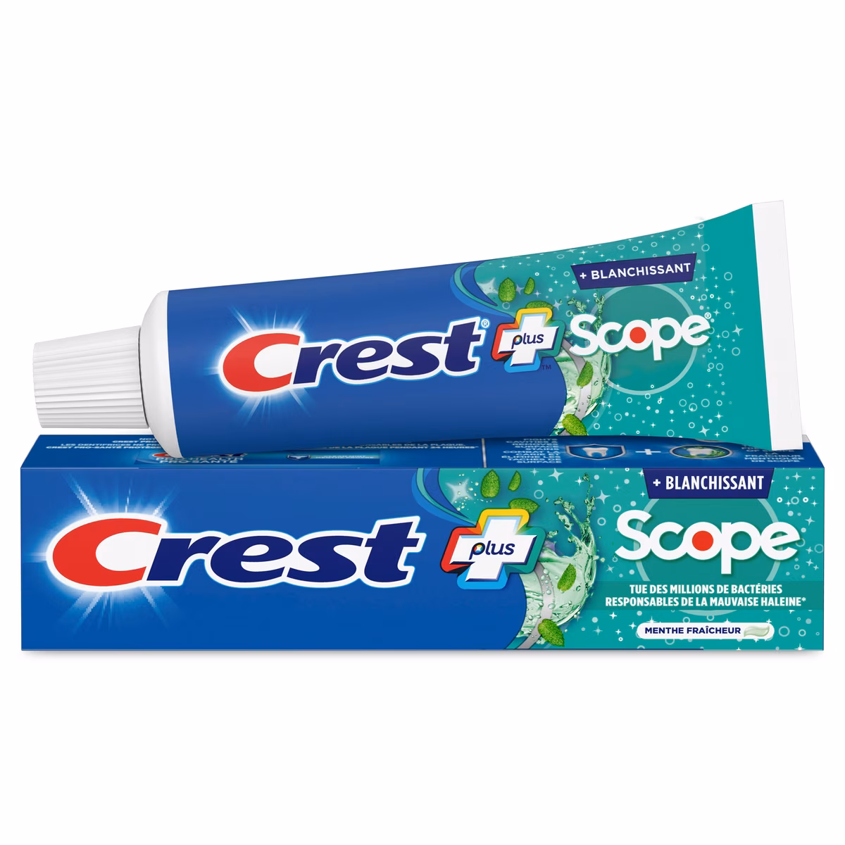 Complete Dentifrice blanchissant + Scope