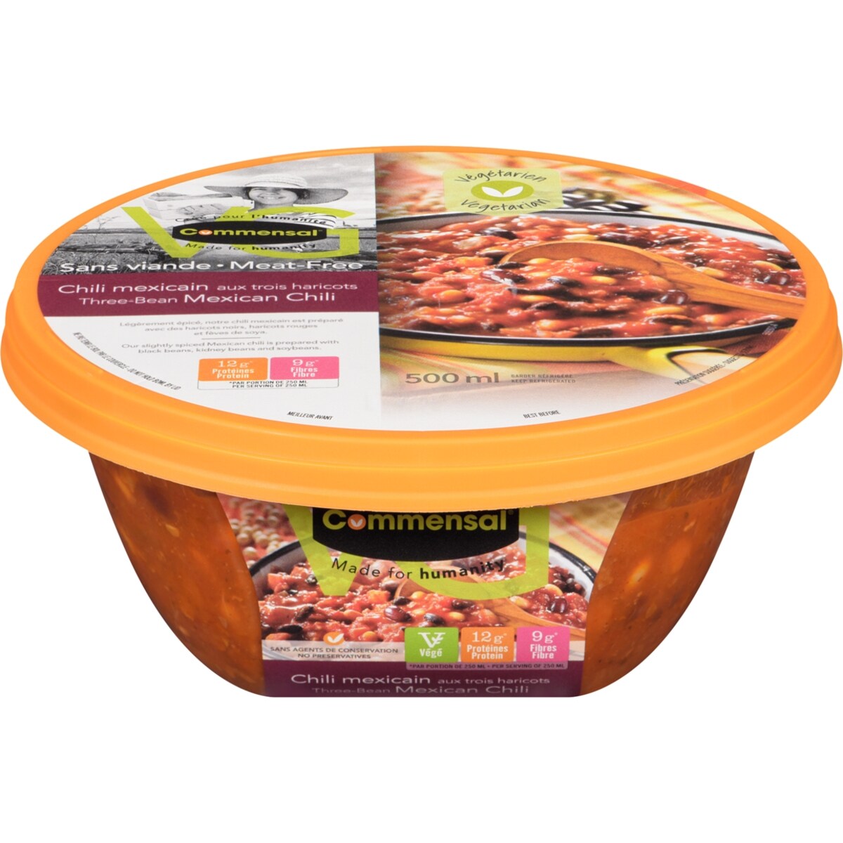 Chili Mexicain aux Trois Haricots