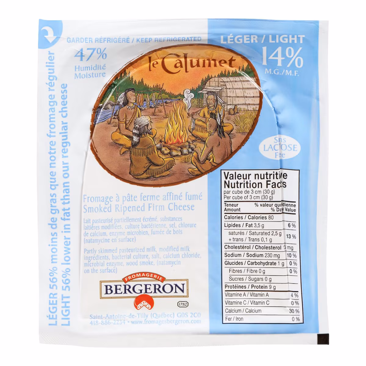 Fromage léger Calumet