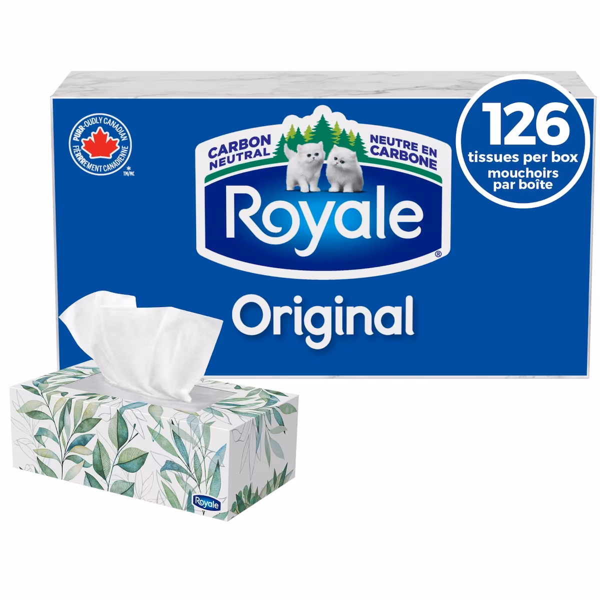 Mouchoirs Original, 1 boîte, 126 papiers-mouchoirs par boîte