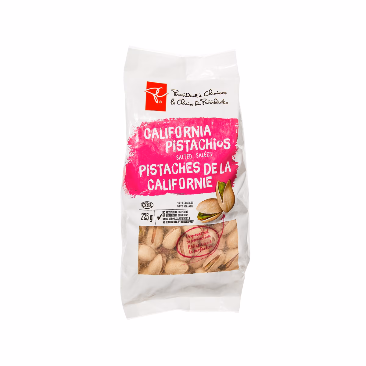 Pistaches de la Californie salées
