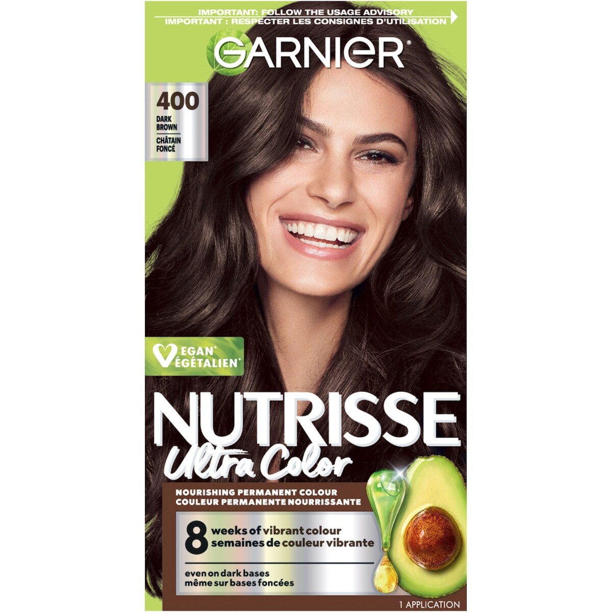 Nutrisse Ultra Color Coloration Permanente, Châtain Foncé