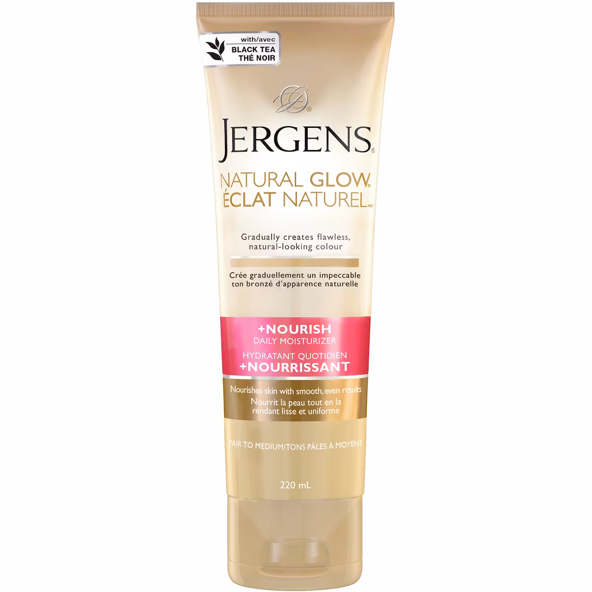 Hydratant quotidien Éclat Naturel + Nourrissant pour la peau sèche, tons pâles à moyens
