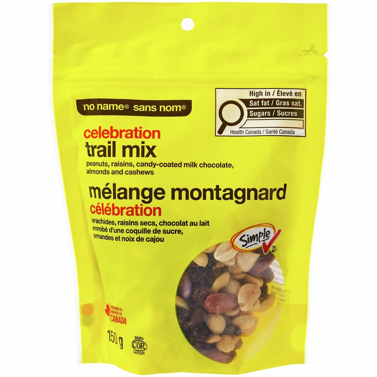 Mélange montagnard, chocolat arc-en-ciel