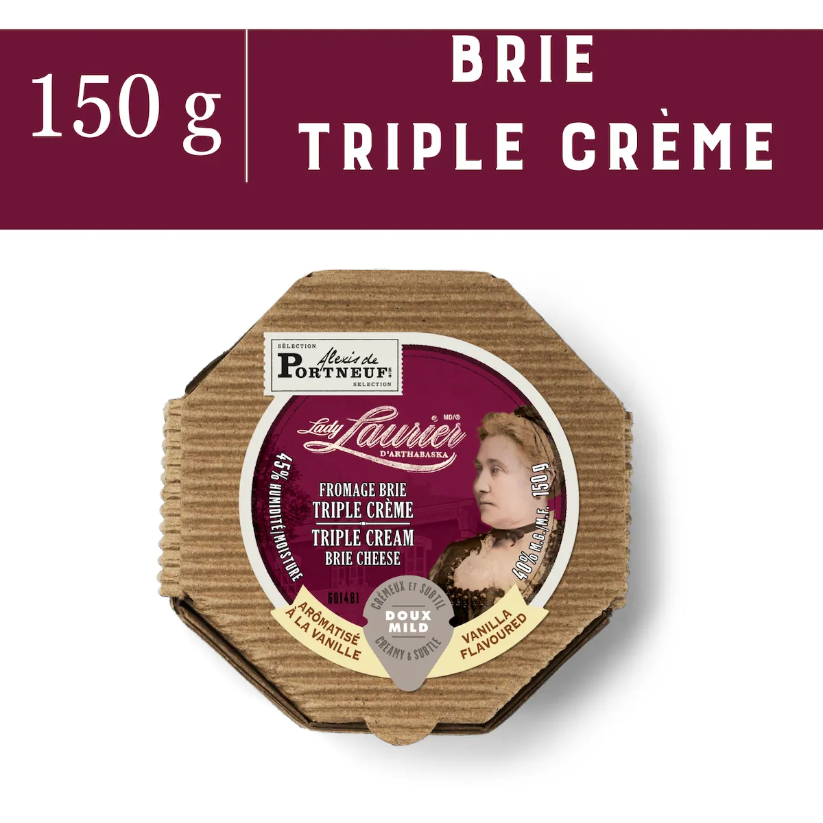 Fromage Lady Laurier dArthabaska aromatisé à la vanille