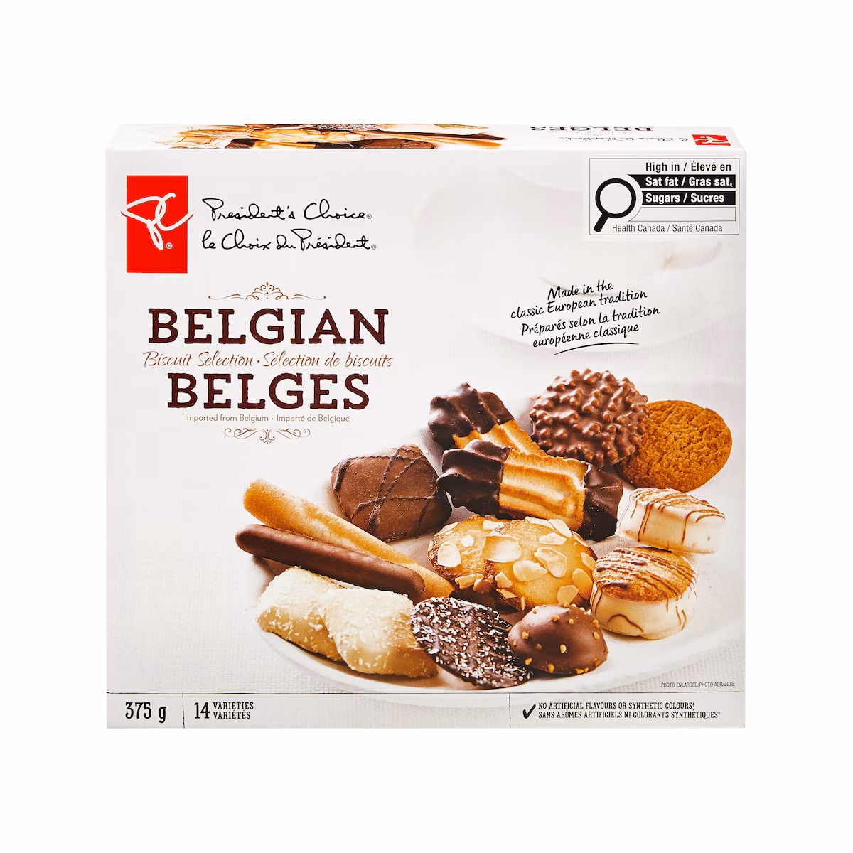 Sélection de biscuits belges