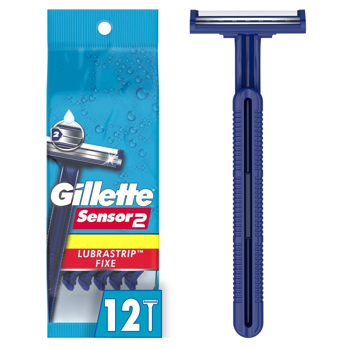 Rasoir jetable Sensor2 fixe