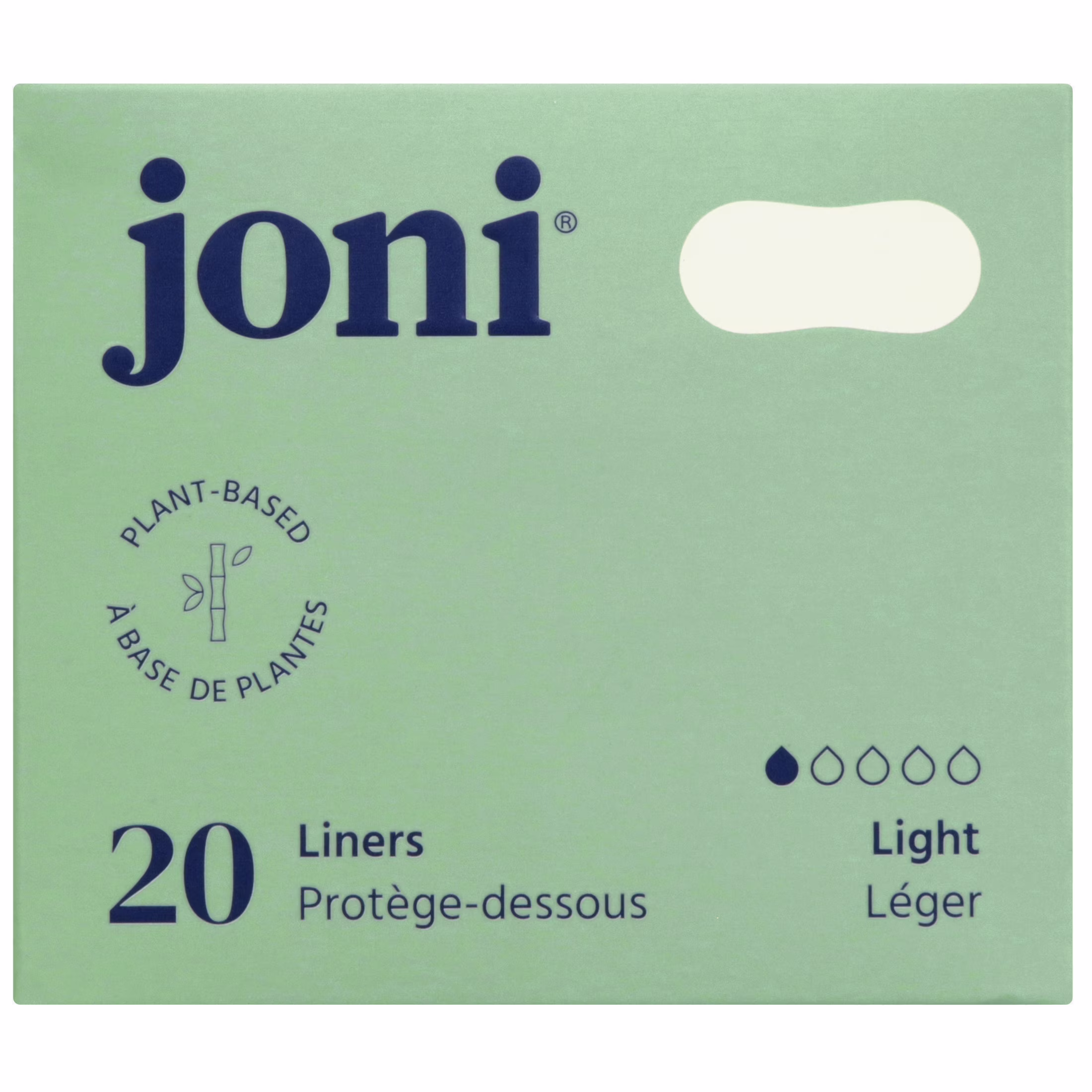 Protège-dessous en bambou biologique joni. 19cm. 20 unitésfr