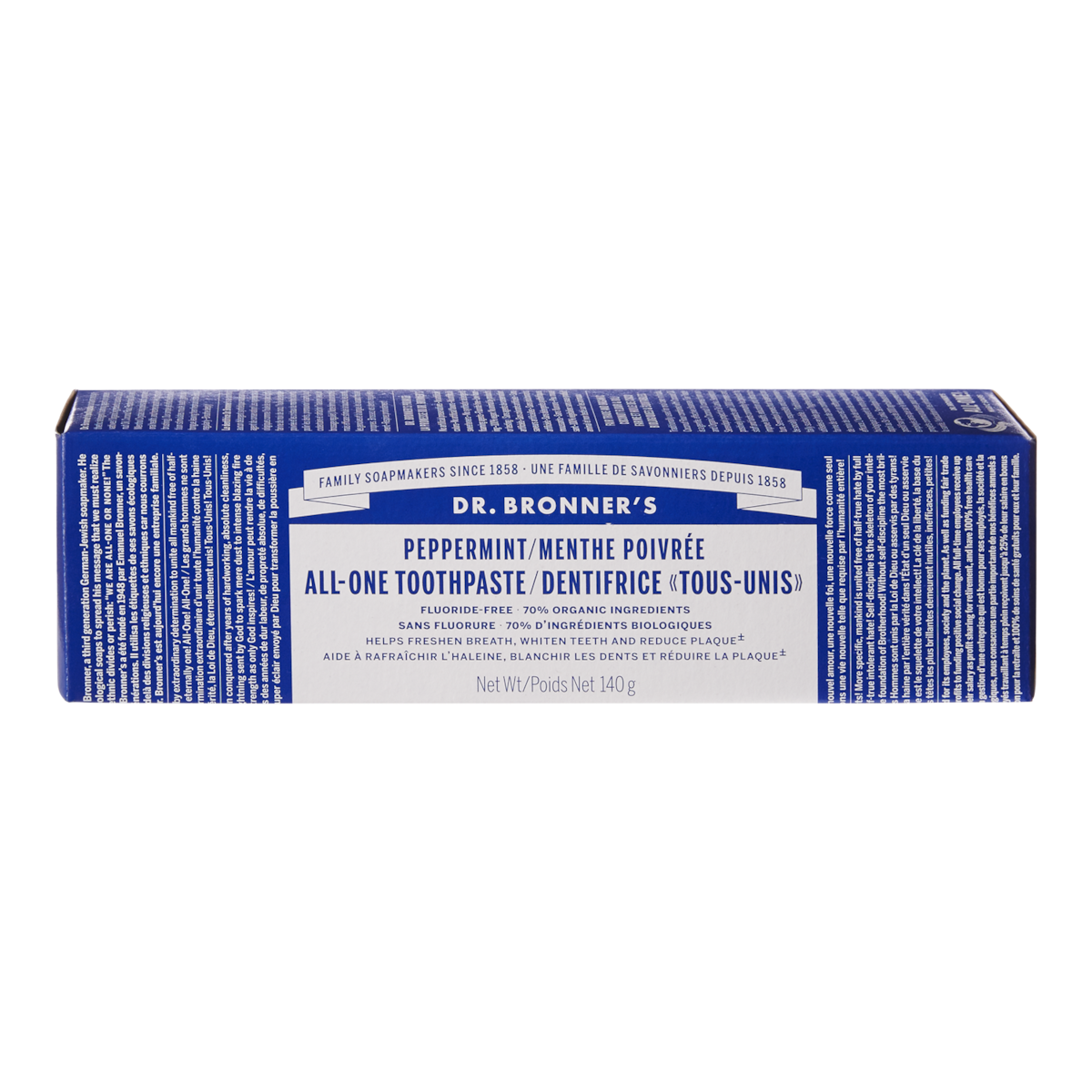 Dentifrice, menthe poivrée