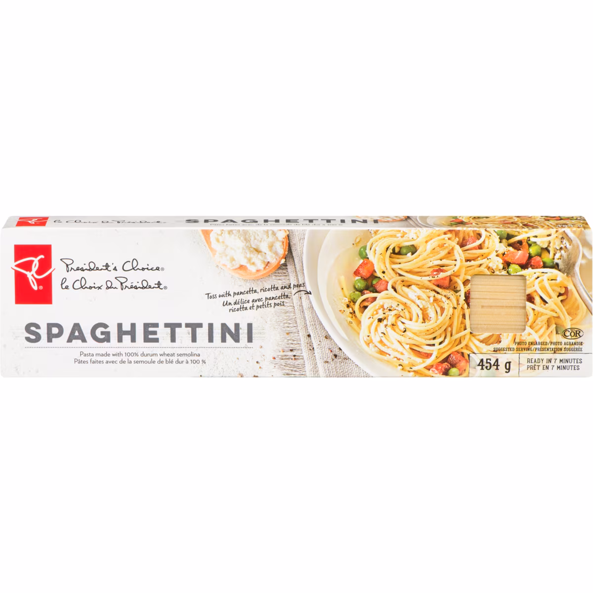 Pâtes spaghettini