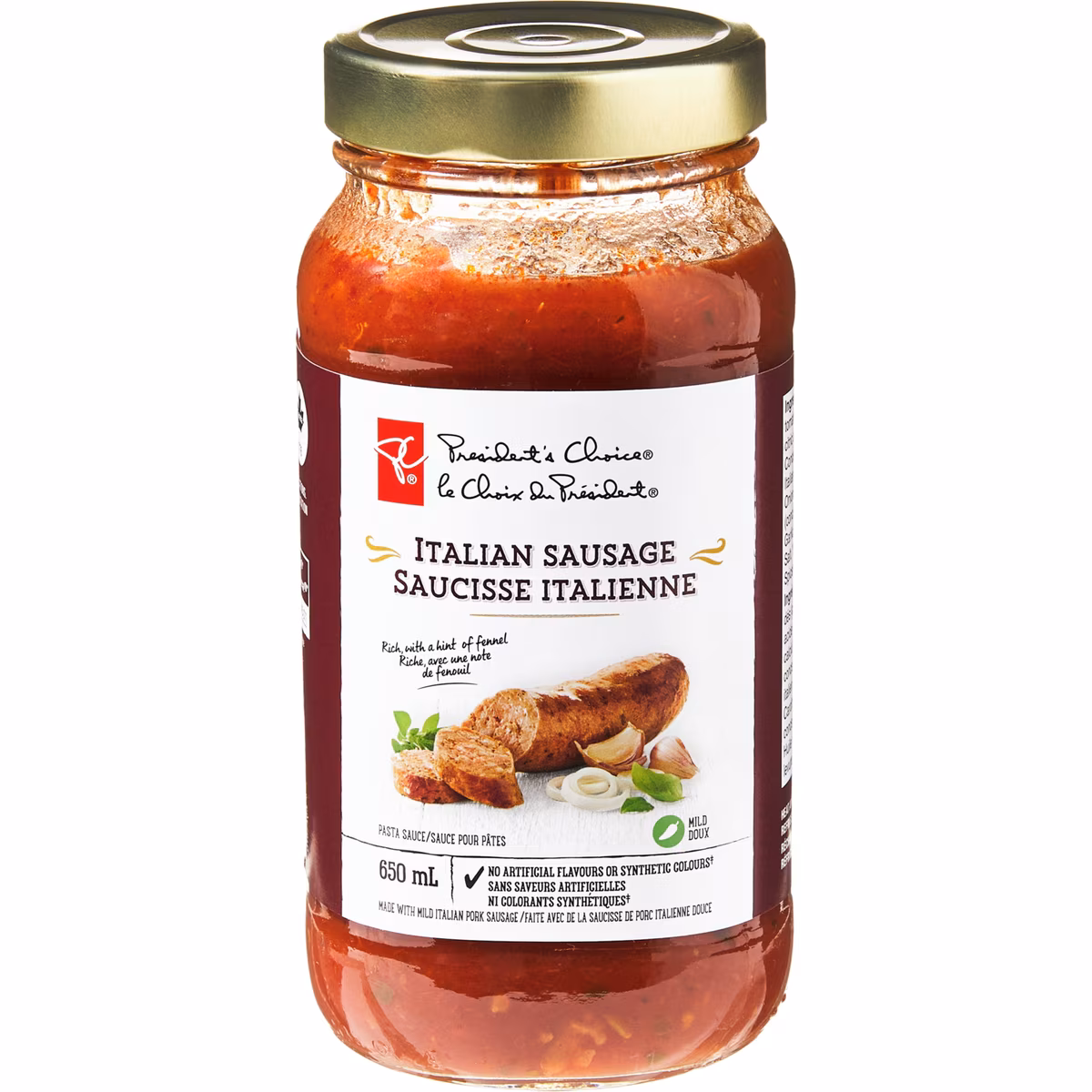 Sauce pour pâtes à la saucisse italienne