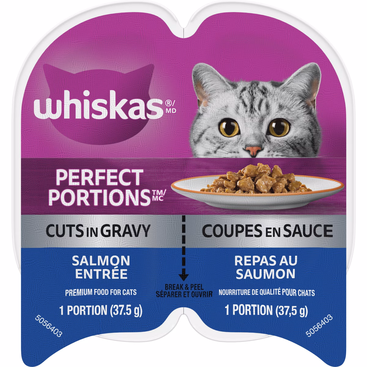 Repas au saumon Perfect Portions coupes en sauce