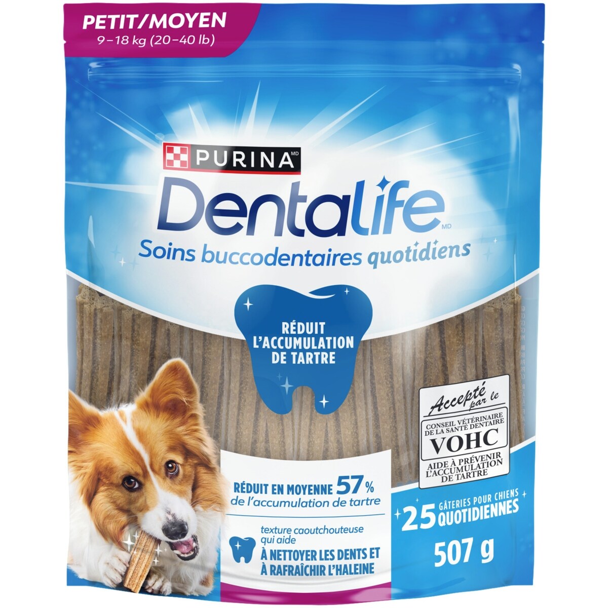 DentaLife Races Petites et Moyennes, Gâteries pour la Dentition des Chiens 507 g