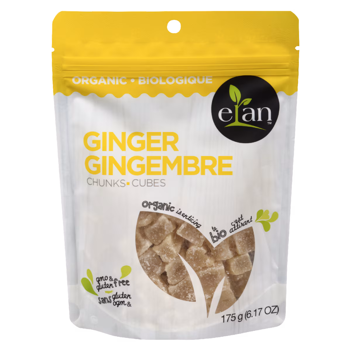 Morceaux de gingembre biologique