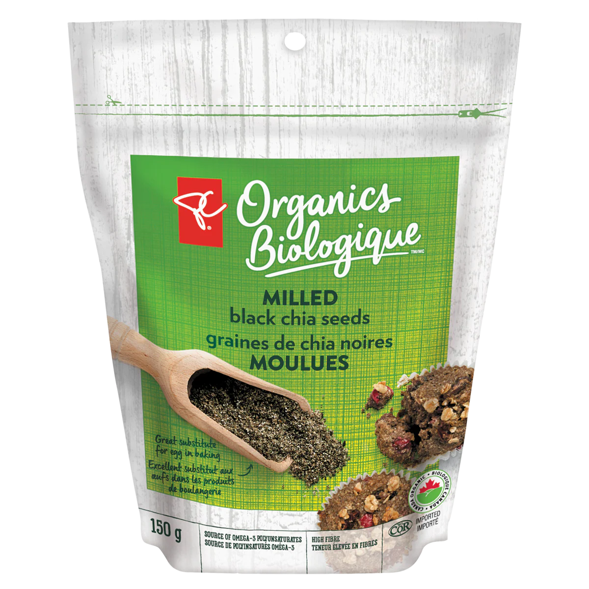 Graines De Chia Noires Moulues
