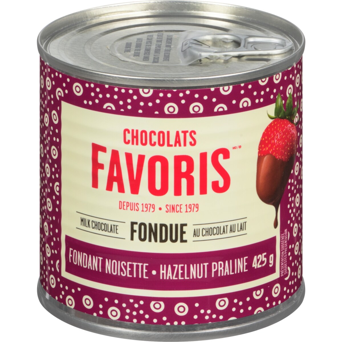 Fondue au Chocolat au Lait Fondant Noisette