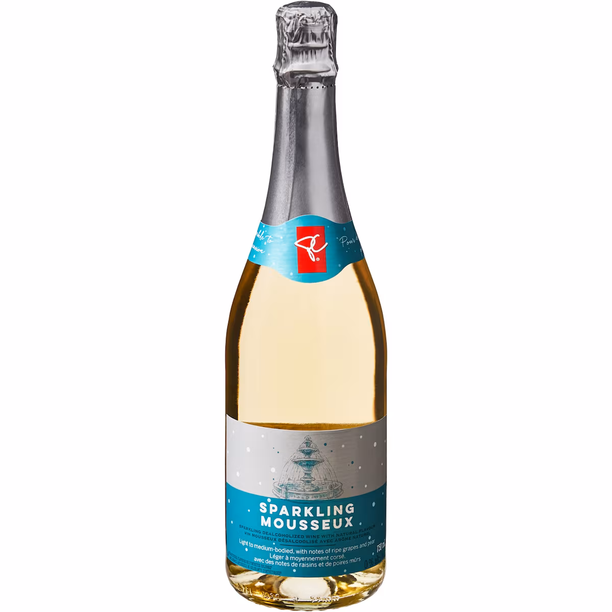 Vin mousseux désalcoolisé