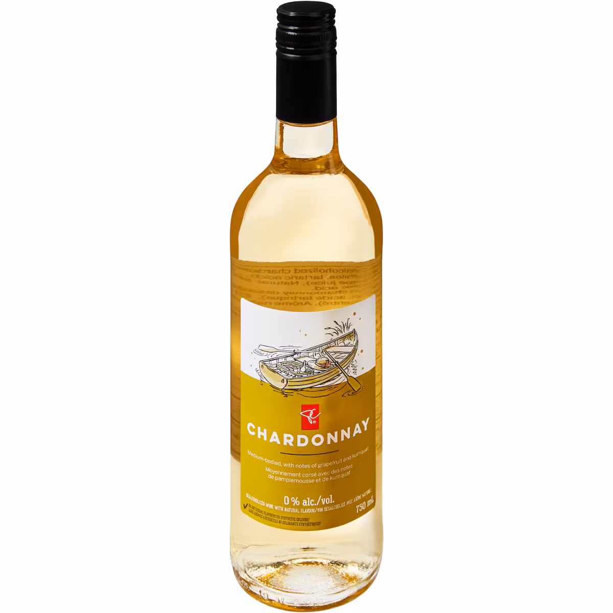 Vin chardonnay désalcoolisé