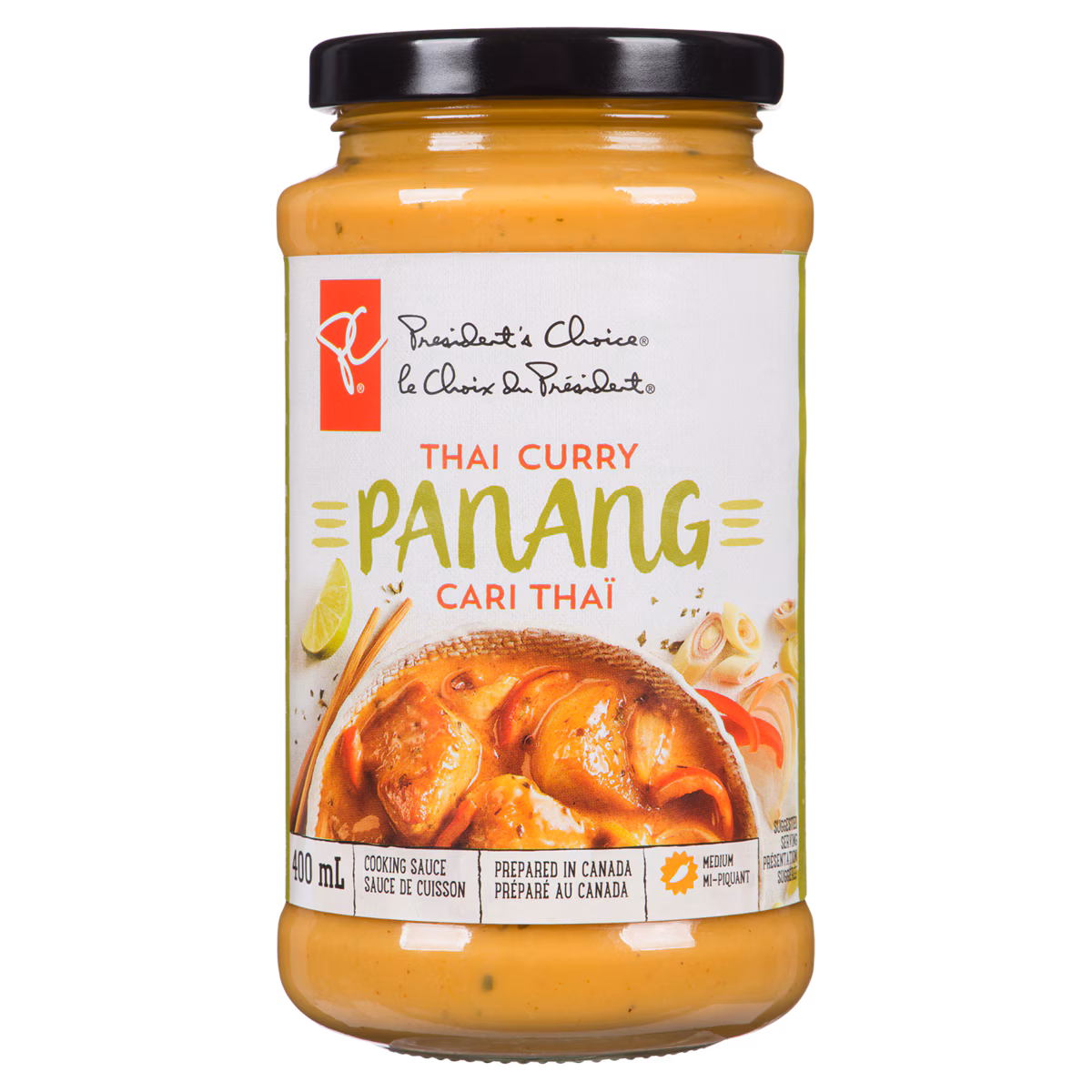 Sauce de cuisson cari thaï panang