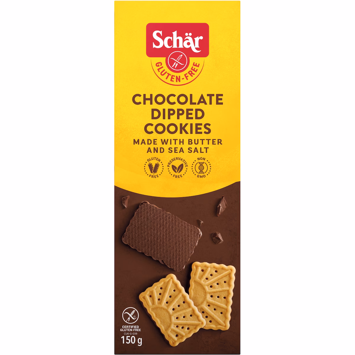 Biscuits Trempés dans le Chocolat Sans Gluten