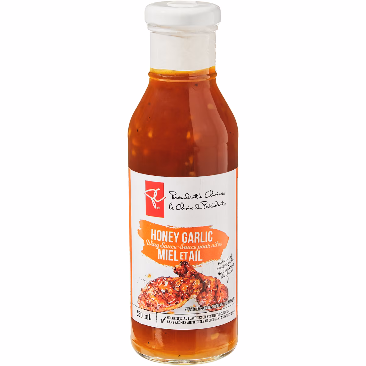 Sauce pour ailes miel et ail