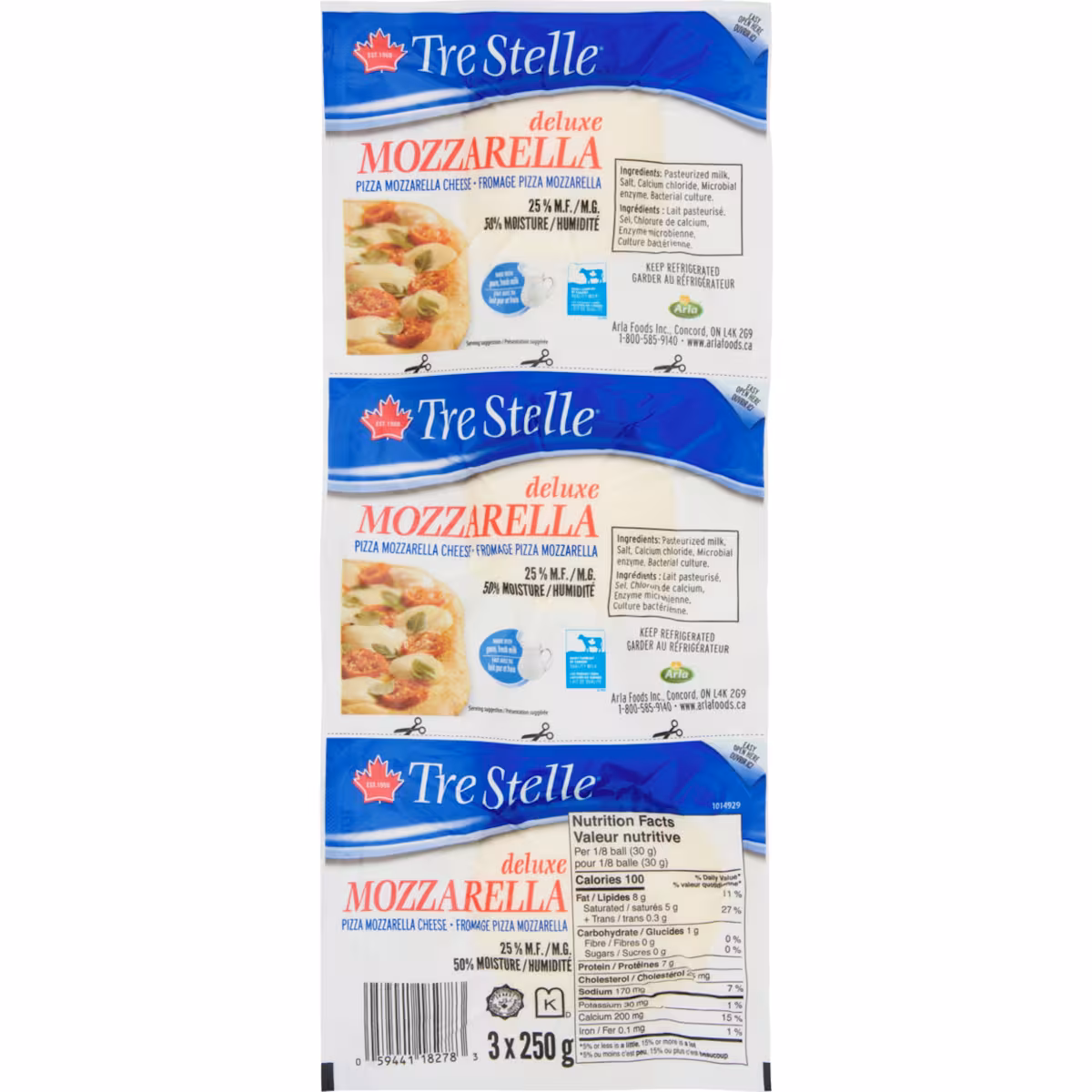 Fromage mozzarella format économique