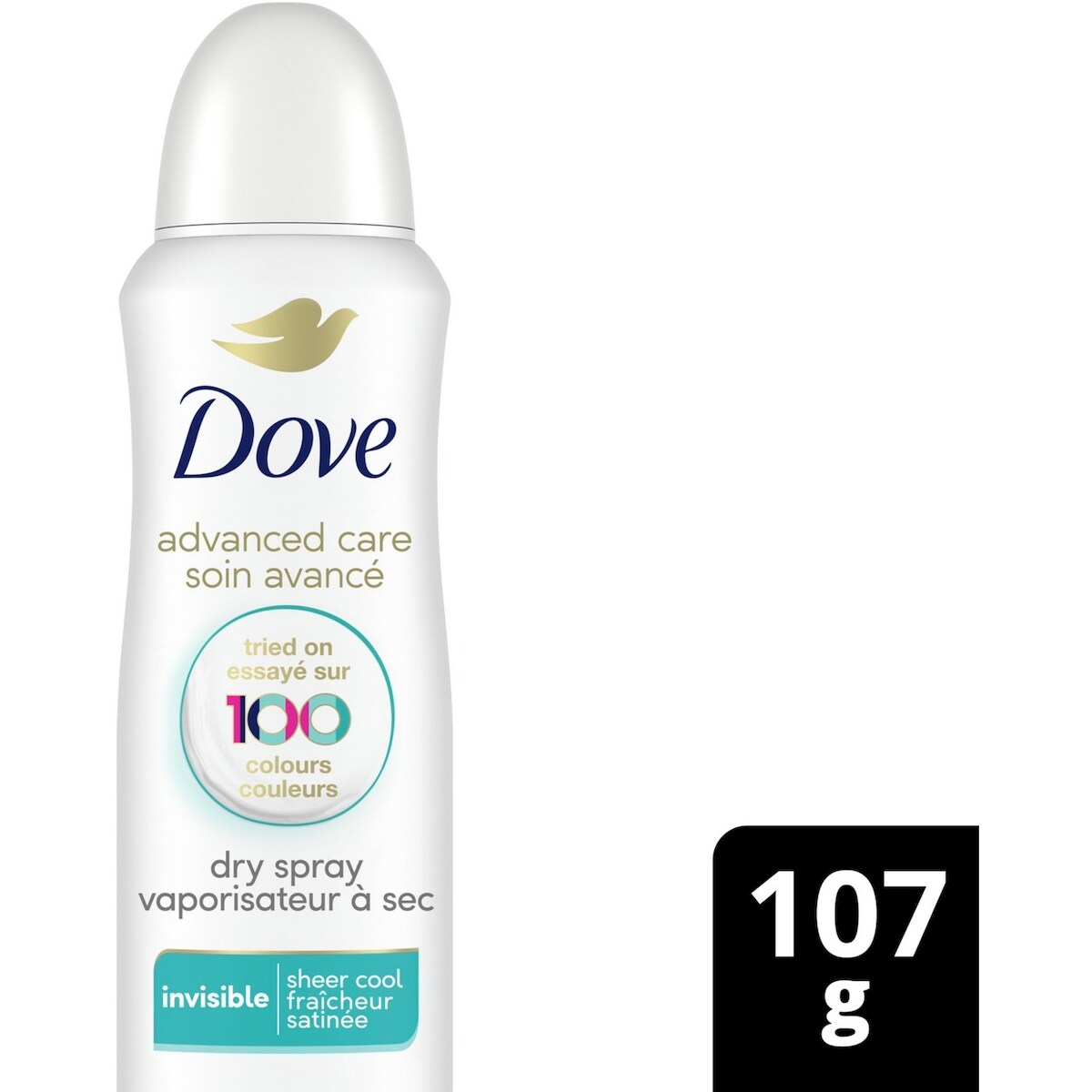 Soin Avancé Invisible Antisudorifique en Vaporisateur à Sec Parfum Fraîcheur Satinée