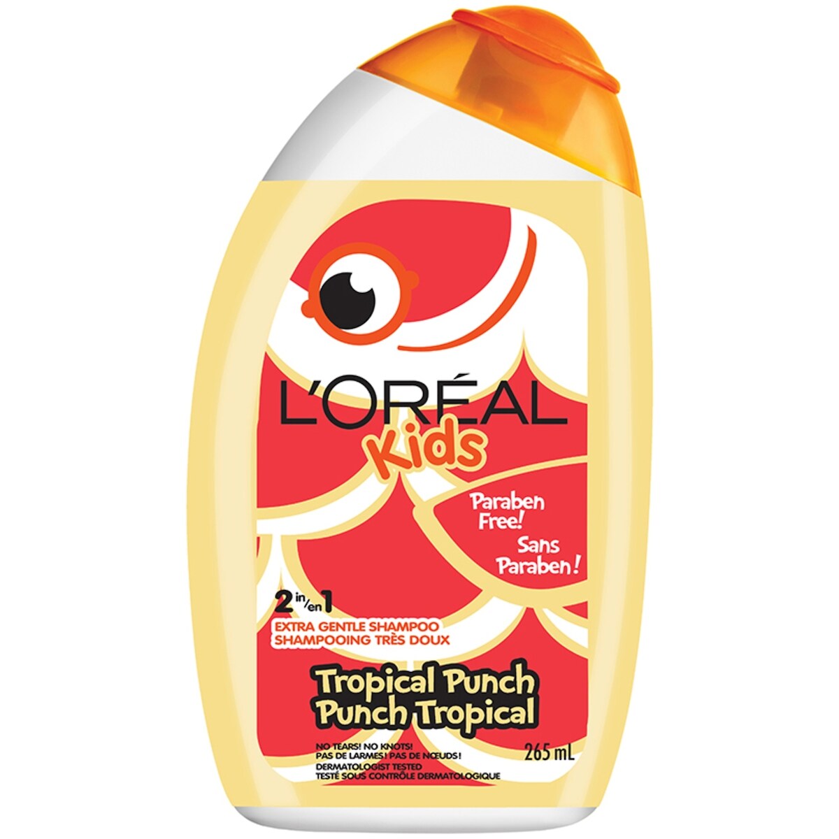 Shampooing très doux 2-en-1 LOréal Kids, Punch tropical