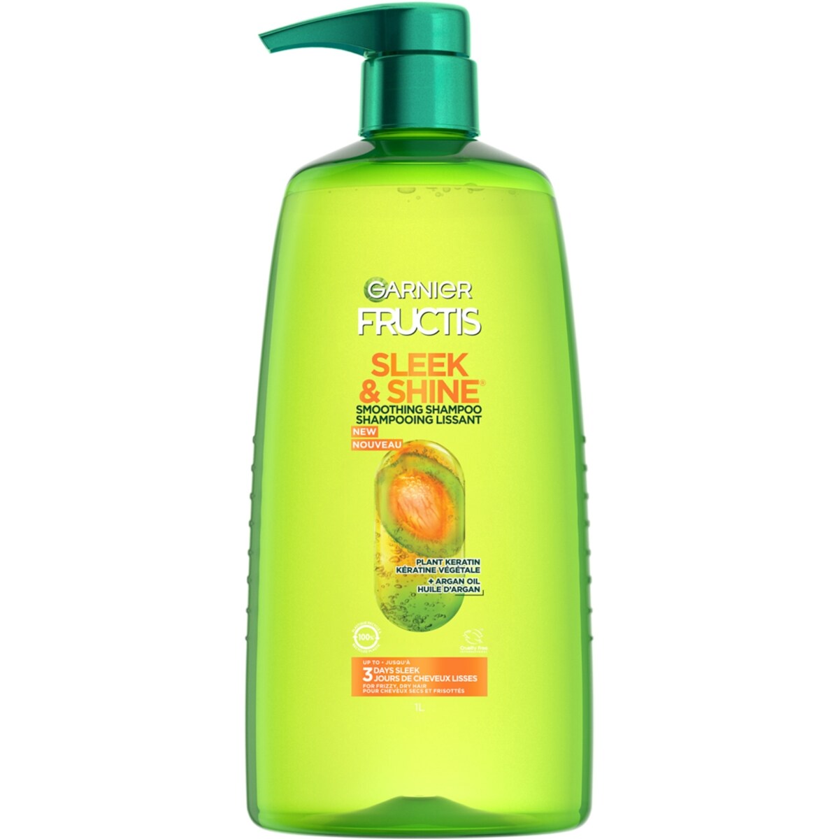 Shampooing Fructis, Sleek and Shine