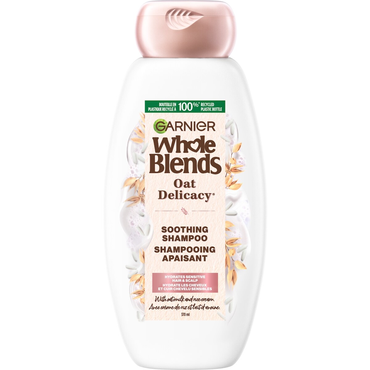 Shampooing avec lait d‘avoine et extraits de crème de riz