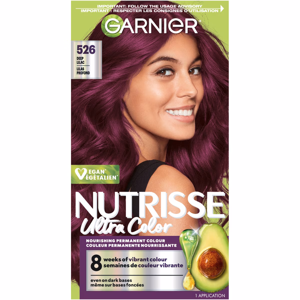 Nutrisse Ultra Color Coloration Permanente, Lilas Profond