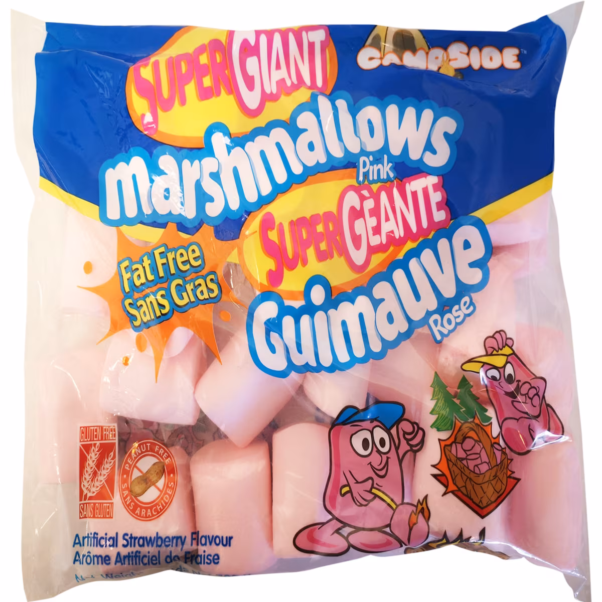 Guimauve géante à la fraise