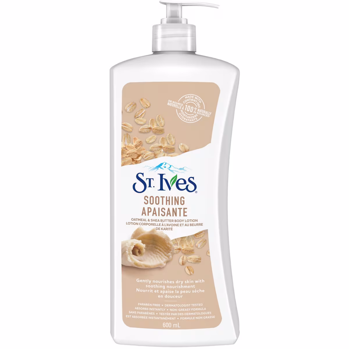 Lotion à l‘avoine et au beurre de karité pour le corps
