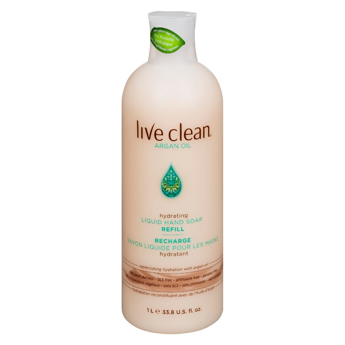 Recharge Savon liquide pour les mains régénérateur huile d'argan