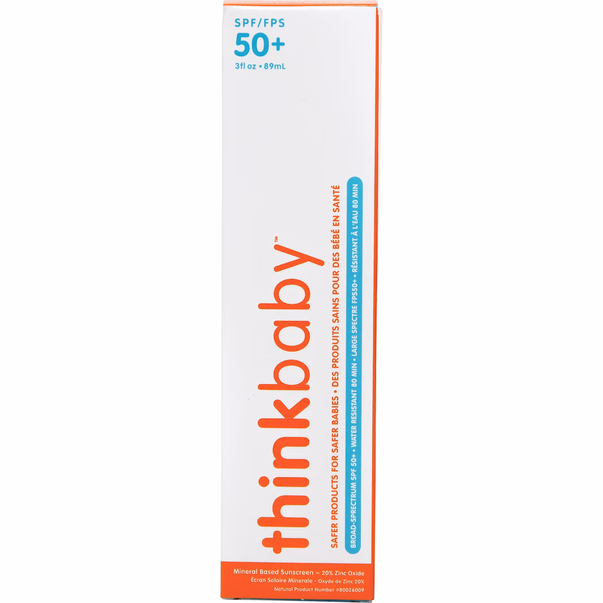 Ecran Solaire Minerale pour bebe SPF 50+