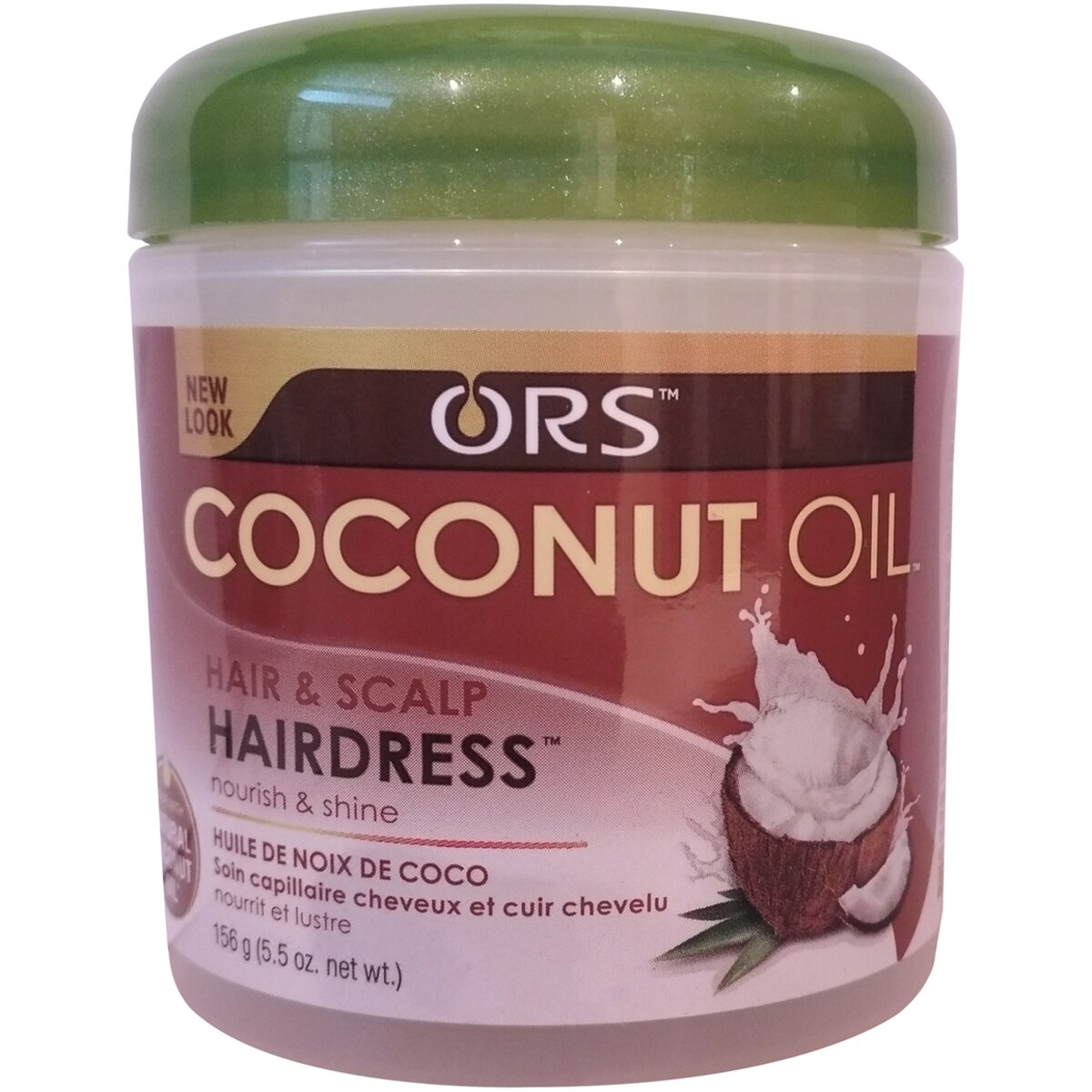 Crème réparatrice pour cheveux à lhuile de noix de coco