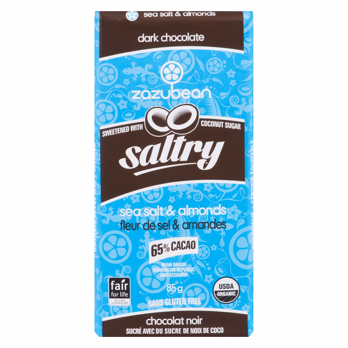 Saltry Chocolat Noir Fleur de Sel & Amandes