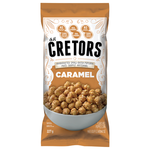 G.H.Cretors Maïs soufflé au caramel sans gluten 227 g