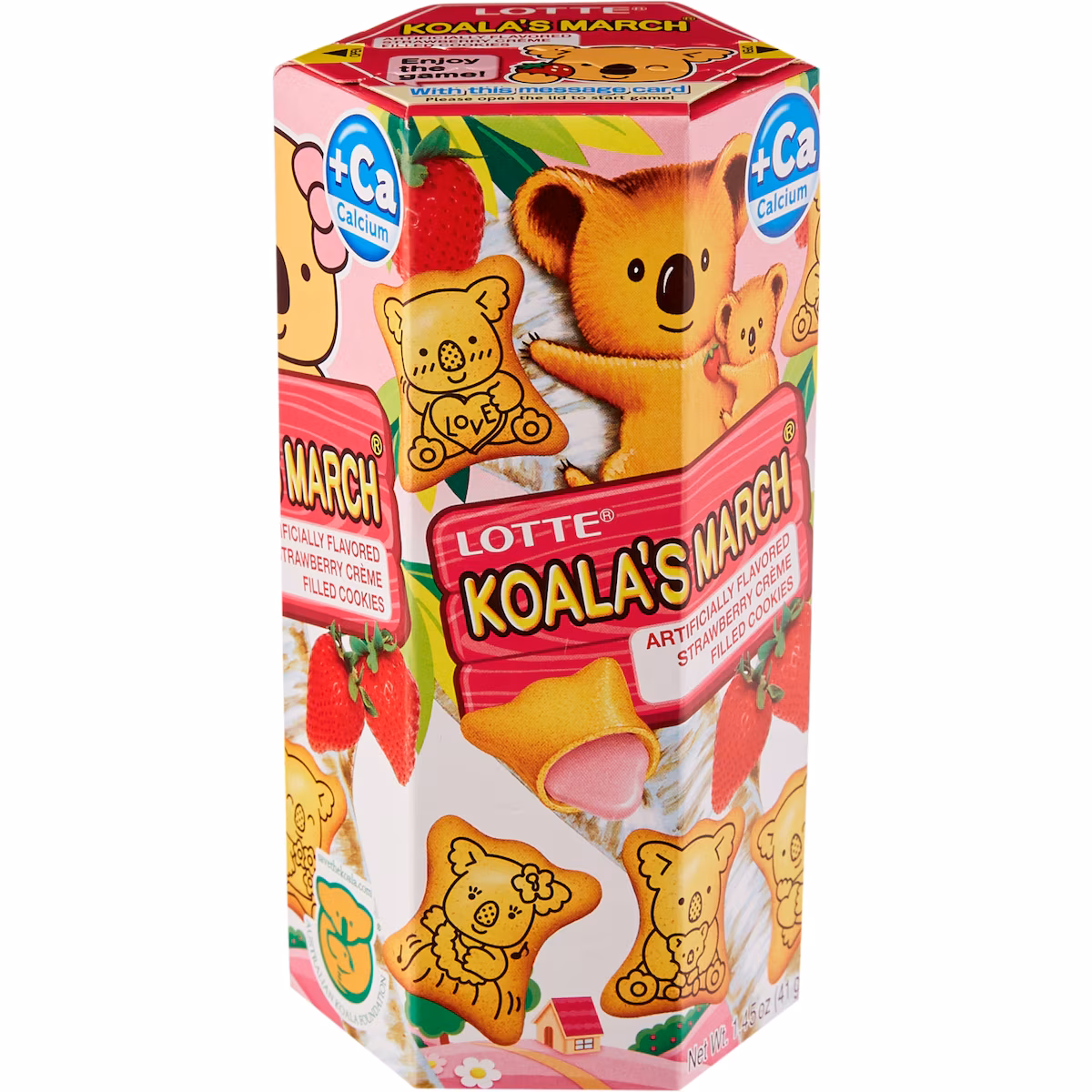 Lotte Biscuits Koalas Fraise