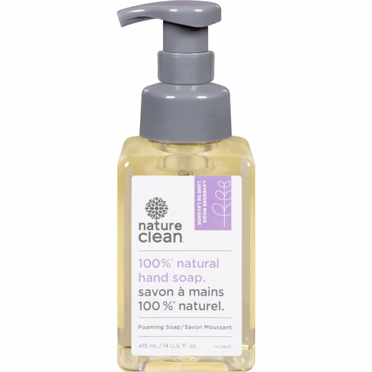 Savon moussant pour les mains, lavande