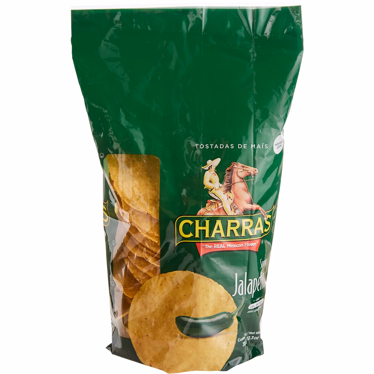 Tostadas au jalapeno