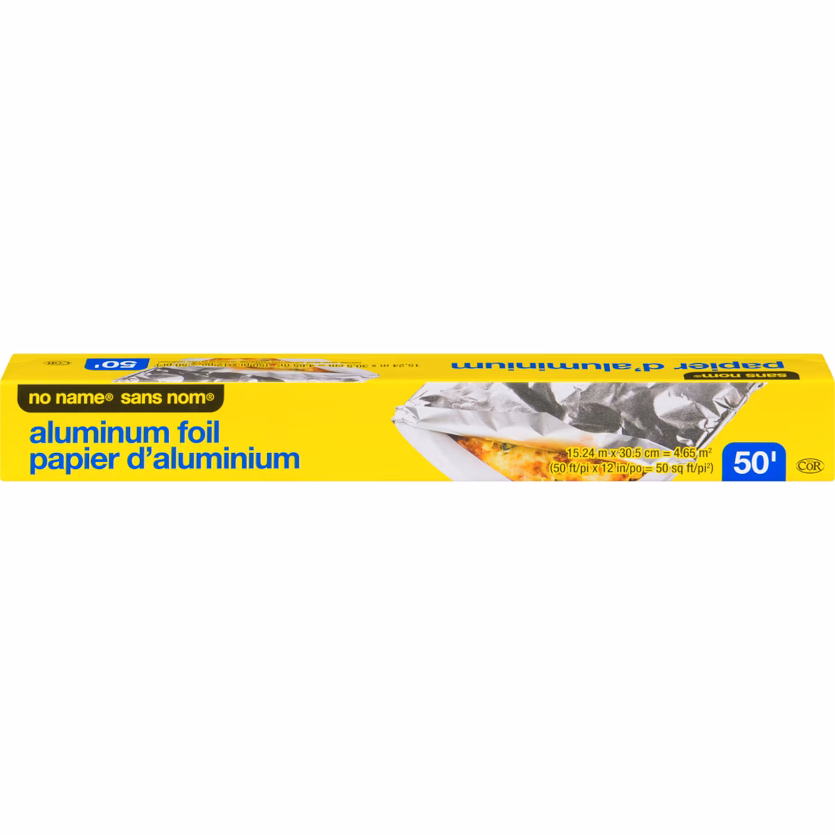 Papier d'aluminium, 50 pi