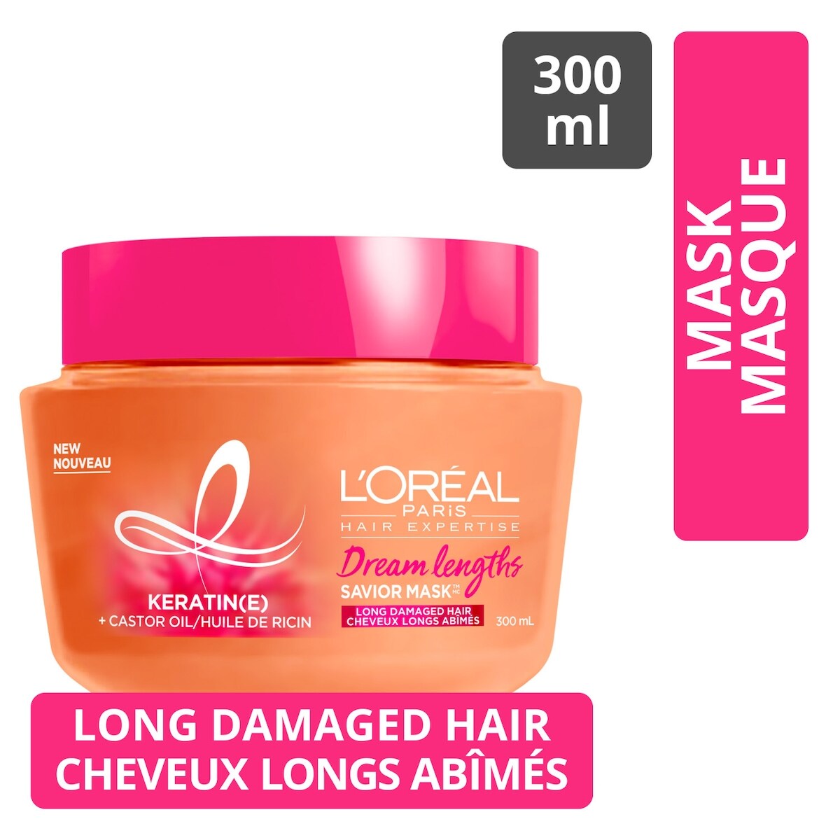 Masque SOS Elvive Dream Lengths de LOréalParis