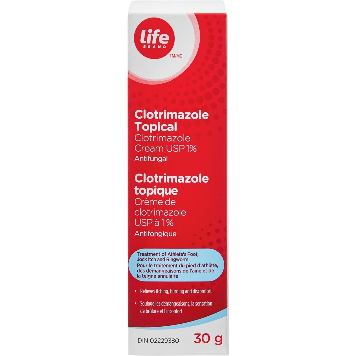 Crème de clotrimazole antifongique topique