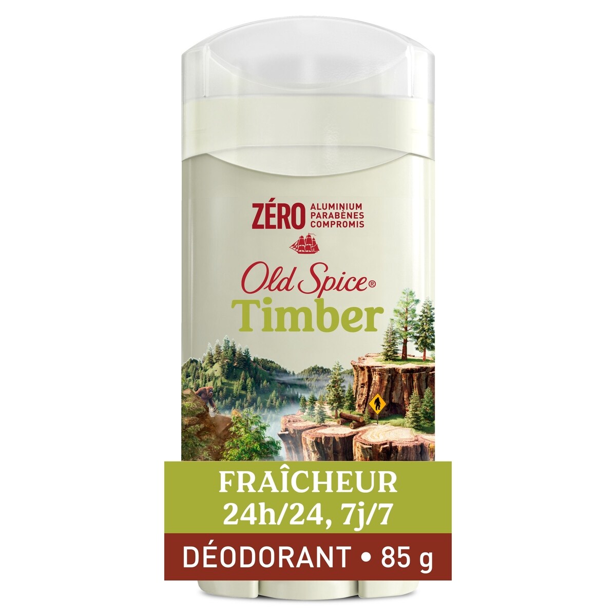 Désodorisant Timber pour hommes avec parfum de bois de santal