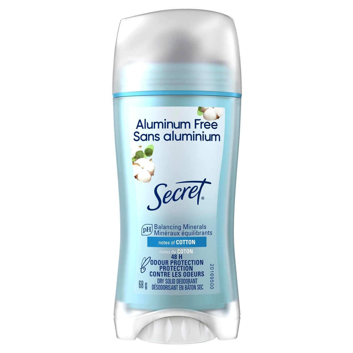 Désodorisant sans aluminium, Coton