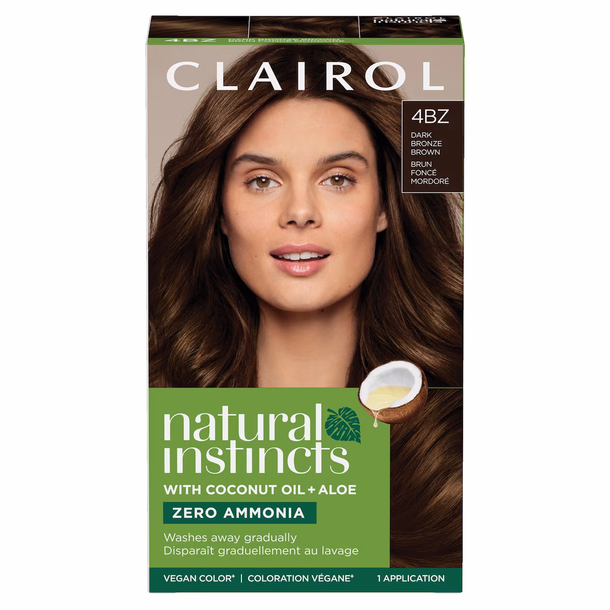 Natural Instincts 4BZ Brun Foncé Mordoré, Coloration demi-permanente sans ammoniaque